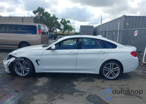 2019 BMW 430I Gran Coupe xDrive from USA, damaged, VIN WBA4J3C57KBL09752